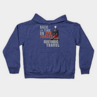 Canadian Pacific Railway - Vintage Travel Kids Hoodie